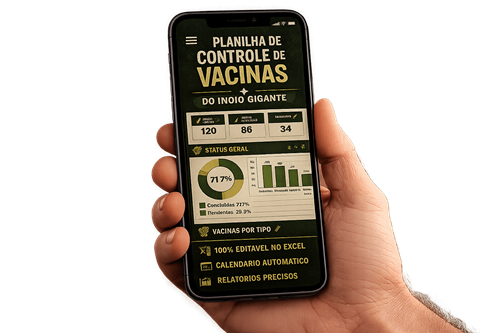 Planilha de Controle de Vacinas do Índio Gigante